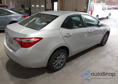 2014 Toyota Corolla Le z USA, uszkodzony, nr VIN 2T1BURHE6EC016458